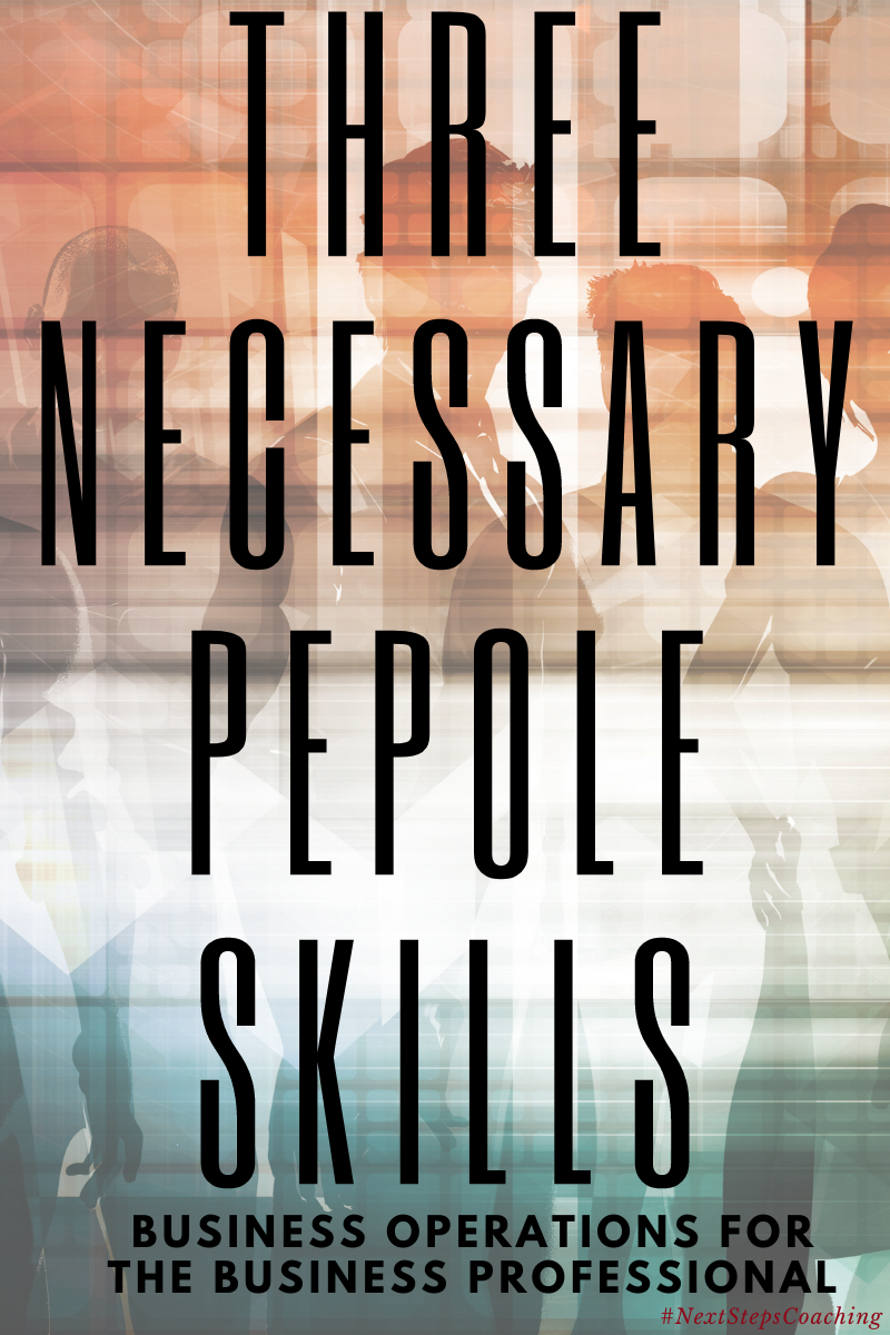 Blog Post Cover: Business Operations Professional People Skills