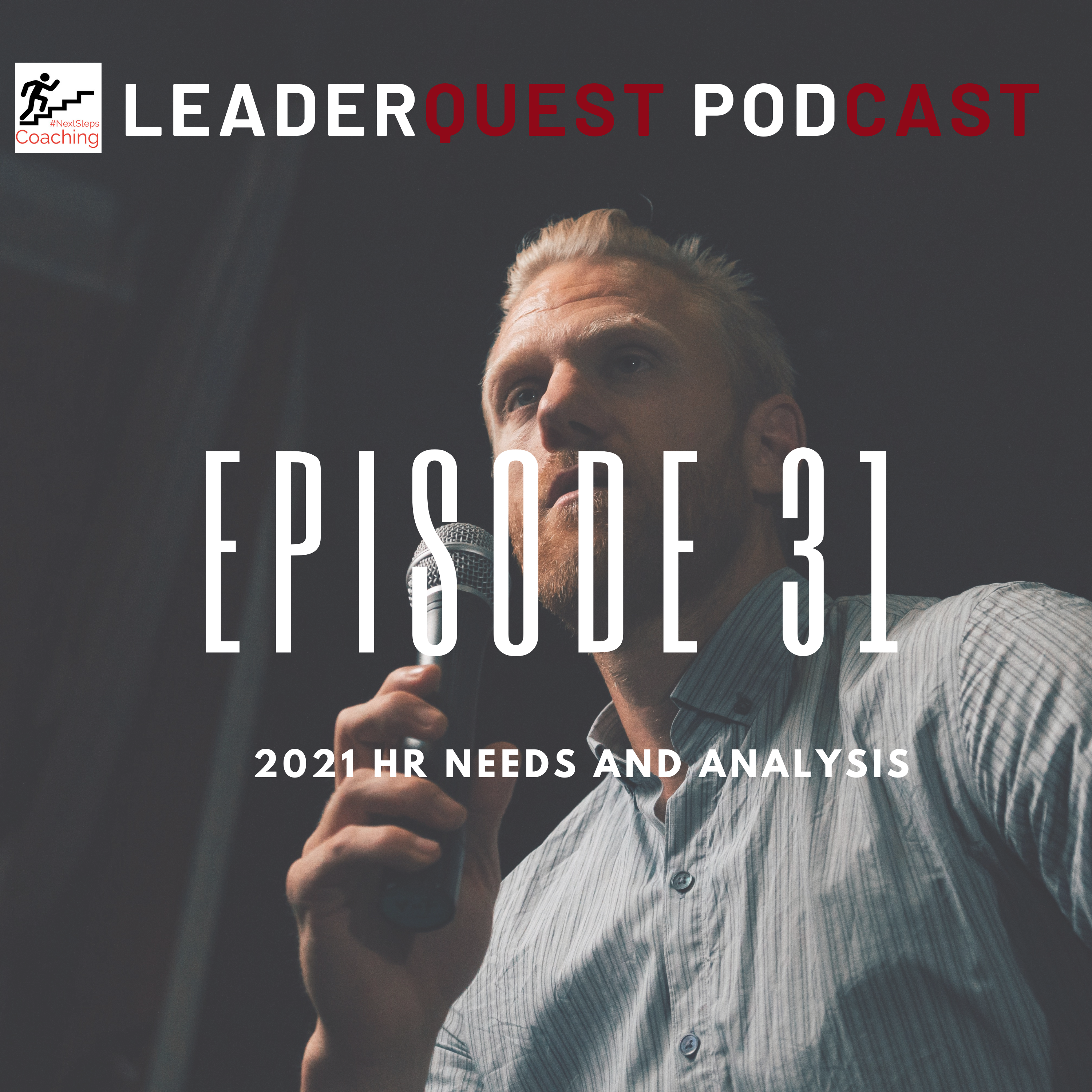 LeaderQuest Podcast Cover Art: Episode 31 and your HR Needs in 2021